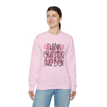 Load image into Gallery viewer, Think outside the Box! Unisex Heavy Blend™ Crewneck Sweatshirt