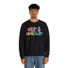 Load image into Gallery viewer, Heart Art Teacher Unisex Heavy Blend™ Crewneck Sweatshirt