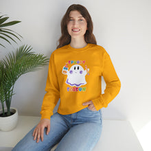 Load image into Gallery viewer, Spooky Art Teacher Season Unisex Heavy Blend™ Crewneck Sweatshirt
