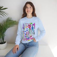 Load image into Gallery viewer, Art Supplies Unisex Heavy Blend™ Crewneck Sweatshirt