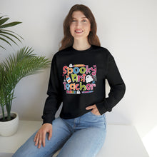Load image into Gallery viewer, Spooky Art Teacher Unisex Heavy Blend™ Crewneck Sweatshirt