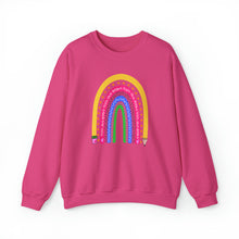 Load image into Gallery viewer, Teach love inspire Unisex Heavy Blend™ Crewneck Sweatshirt