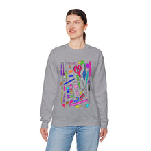 Load image into Gallery viewer, Art Supplies Unisex Heavy Blend™ Crewneck Sweatshirt