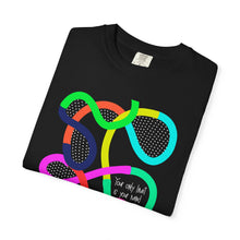 Load image into Gallery viewer, Abstract Rainbow Squiggle T-Shirt Comfort Colors— "Your Only Limit Is You"