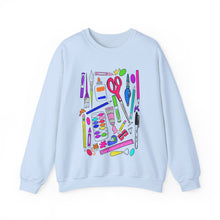 Load image into Gallery viewer, Art Supplies Unisex Heavy Blend™ Crewneck Sweatshirt