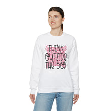 Load image into Gallery viewer, Think outside the Box! Unisex Heavy Blend™ Crewneck Sweatshirt