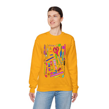 Load image into Gallery viewer, Art Supplies Unisex Heavy Blend™ Crewneck Sweatshirt