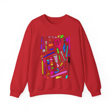 Load image into Gallery viewer, Art Supplies Unisex Heavy Blend™ Crewneck Sweatshirt