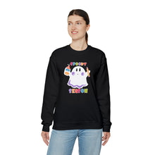 Load image into Gallery viewer, Spooky Art Teacher Season Unisex Heavy Blend™ Crewneck Sweatshirt