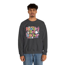 Load image into Gallery viewer, Spooky Art Teacher Unisex Heavy Blend™ Crewneck Sweatshirt
