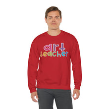 Load image into Gallery viewer, Heart Art Teacher Unisex Heavy Blend™ Crewneck Sweatshirt