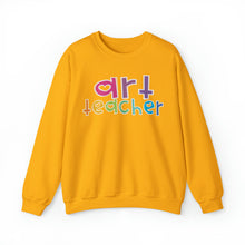 Load image into Gallery viewer, Heart Art Teacher Unisex Heavy Blend™ Crewneck Sweatshirt