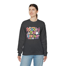 Load image into Gallery viewer, Spooky Art Teacher Unisex Heavy Blend™ Crewneck Sweatshirt