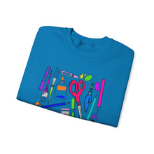 Load image into Gallery viewer, Art Supplies Unisex Heavy Blend™ Crewneck Sweatshirt