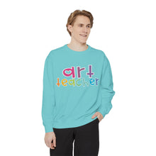 Load image into Gallery viewer, Art Teacher Heart Sweatshirt: Comfort Colors Tee