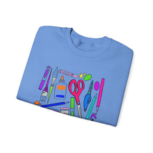 Load image into Gallery viewer, Art Supplies Unisex Heavy Blend™ Crewneck Sweatshirt