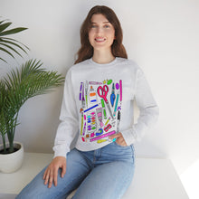 Load image into Gallery viewer, Art Supplies Unisex Heavy Blend™ Crewneck Sweatshirt