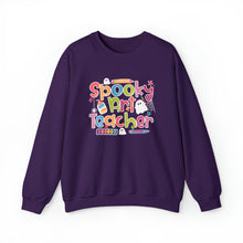 Load image into Gallery viewer, Spooky Art Teacher Unisex Heavy Blend™ Crewneck Sweatshirt