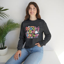 Load image into Gallery viewer, Spooky Art Teacher Unisex Heavy Blend™ Crewneck Sweatshirt