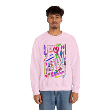 Load image into Gallery viewer, Art Supplies Unisex Heavy Blend™ Crewneck Sweatshirt