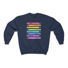 Load image into Gallery viewer, Mantra. Pencils: Unisex Heavy Blend™ Crewneck Sweatshirt