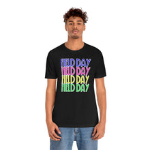 Load image into Gallery viewer, Field Day x4! Unisex Jersey Short Sleeve Tee