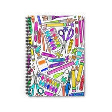 Load image into Gallery viewer, Supplies Galore Spiral Notebook - Ruled Line