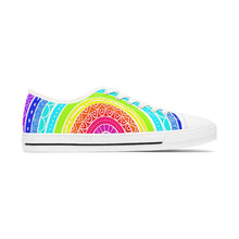 Load image into Gallery viewer, Big Rainbow Women's Low Top Sneakers