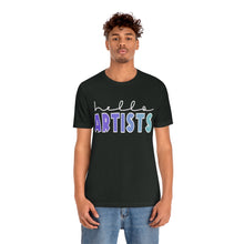 Load image into Gallery viewer, Blues HELLO Artists: Unisex Jersey Short Sleeve Tee