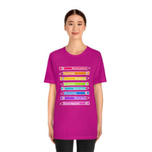 Load image into Gallery viewer, Mantra Pencils: Unisex Jersey Short Sleeve Tee
