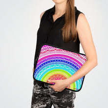 Load image into Gallery viewer, Colorful Rainbow: Laptop Sleeve