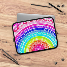 Load image into Gallery viewer, Colorful Rainbow: Laptop Sleeve