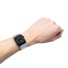 Load image into Gallery viewer, White Background Rainbow Watch Band for Apple Watch