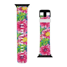 Load image into Gallery viewer, Pink Florals Watch Band for Apple Watch