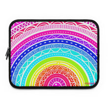 Load image into Gallery viewer, Colorful Rainbow: Laptop Sleeve