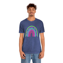 Load image into Gallery viewer, Neon Rainbow: Unisex Jersey Short Sleeve Tee