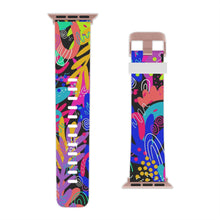 Load image into Gallery viewer, Black Abstract Watch Band for Apple Watch