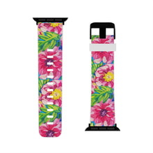 Load image into Gallery viewer, Pink Florals Watch Band for Apple Watch
