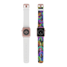 Load image into Gallery viewer, Black Background Rainbow Watch Band for Apple Watch