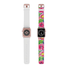Load image into Gallery viewer, Pink Florals Watch Band for Apple Watch