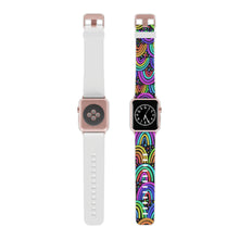 Load image into Gallery viewer, Black Background Rainbow Watch Band for Apple Watch