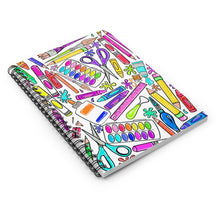 Load image into Gallery viewer, Supplies Galore Spiral Notebook - Ruled Line