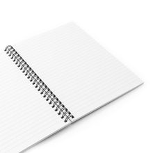 Load image into Gallery viewer, White Rainbow Spiral Notebook - Ruled Line