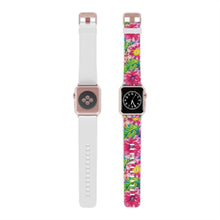 Load image into Gallery viewer, Pink Florals Watch Band for Apple Watch