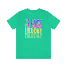 Load image into Gallery viewer, Field Day x4! Unisex Jersey Short Sleeve Tee