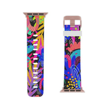 Load image into Gallery viewer, Black Abstract Watch Band for Apple Watch