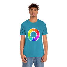 Load image into Gallery viewer, Color Wheel: Unisex Jersey Short Sleeve Tee
