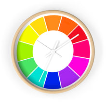Load image into Gallery viewer, Color Wheel: Wall clock