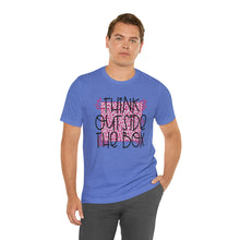 Load image into Gallery viewer, Think outside the box Unisex Jersey Short Sleeve Tee
