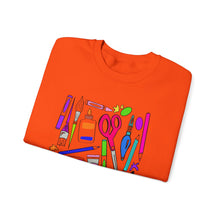 Load image into Gallery viewer, Art Supplies Unisex Heavy Blend™ Crewneck Sweatshirt
